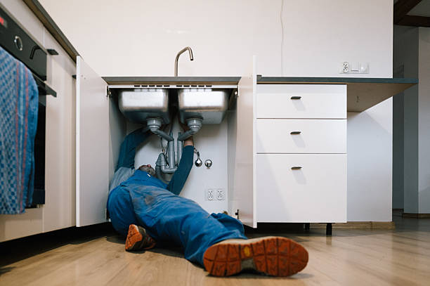 Professional Plumbing technician working in Windham, NH